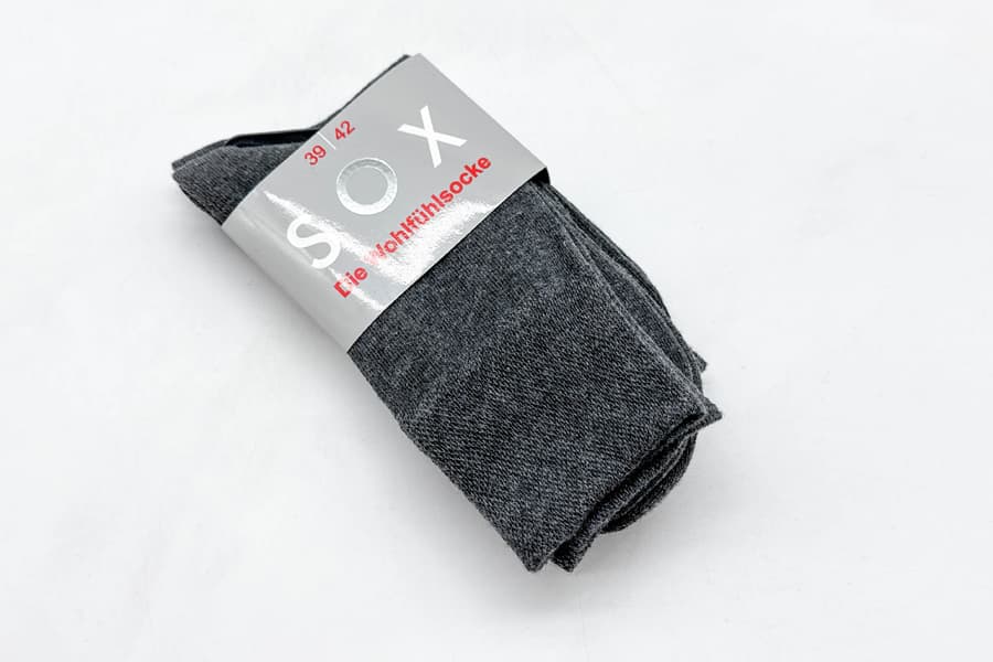 3 Packungen Socken SOX, Gr. 39/42